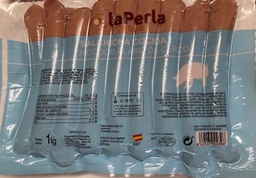 [01001195] HOT DOG CLASIC 1 kg CERDO PACK 16 UDS